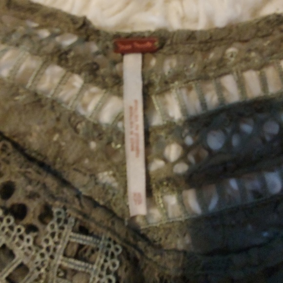 Free People lace dress with slip - Picture 4 of 4